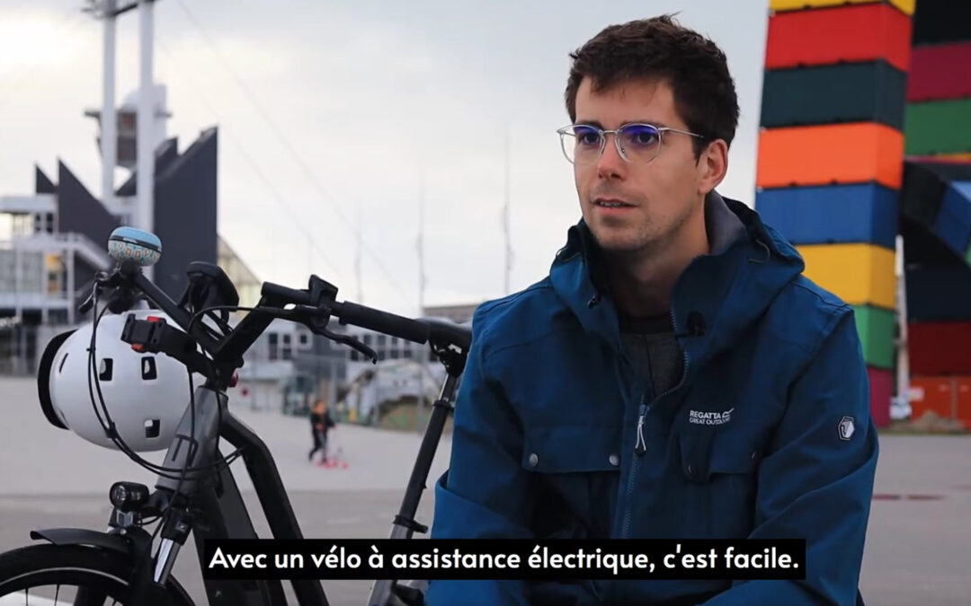 VIDEO : “Le vélo électrique me permet d’aller partout” – Découvrez le témoignage de Nathan